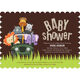 Jungle Safari Shower Invitations Image 6 of 6